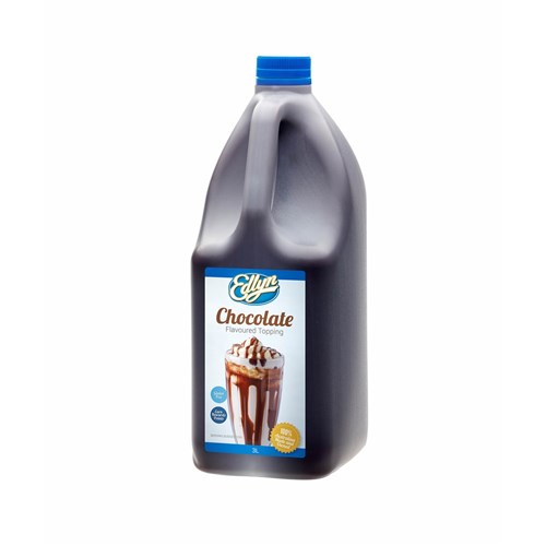 EDLYN CHOCOLATE TOPPING 3LT